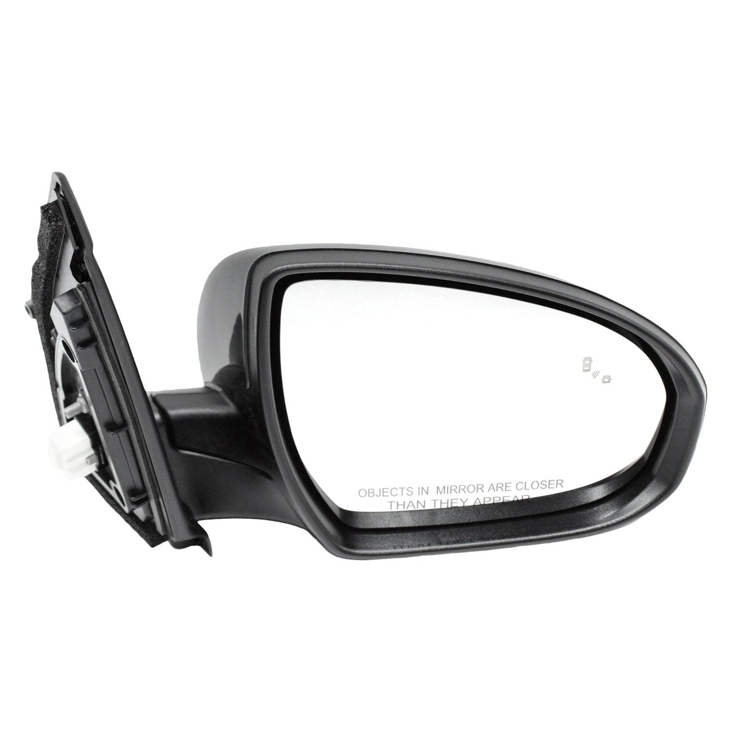 HYUNDAI TUCSON DOOR MIRROR RIGHT (Passenger Side) PWR/HTD (WO/SIGNAL)(W/BSD)(WO/CAMERA)(PTM) OEM#87620D3AK0 2019-2021 PL#HY1321289