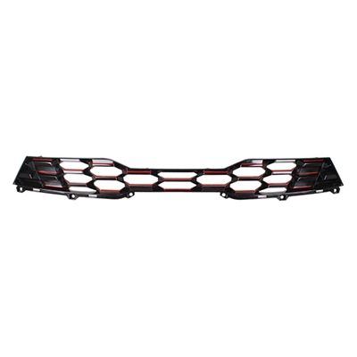 KIA FORTE SEDAN GRILLE BLACK/RED (GT-LINE) **CAPA** OEM#86350M6600 2022-2024 PL#KI1200227C