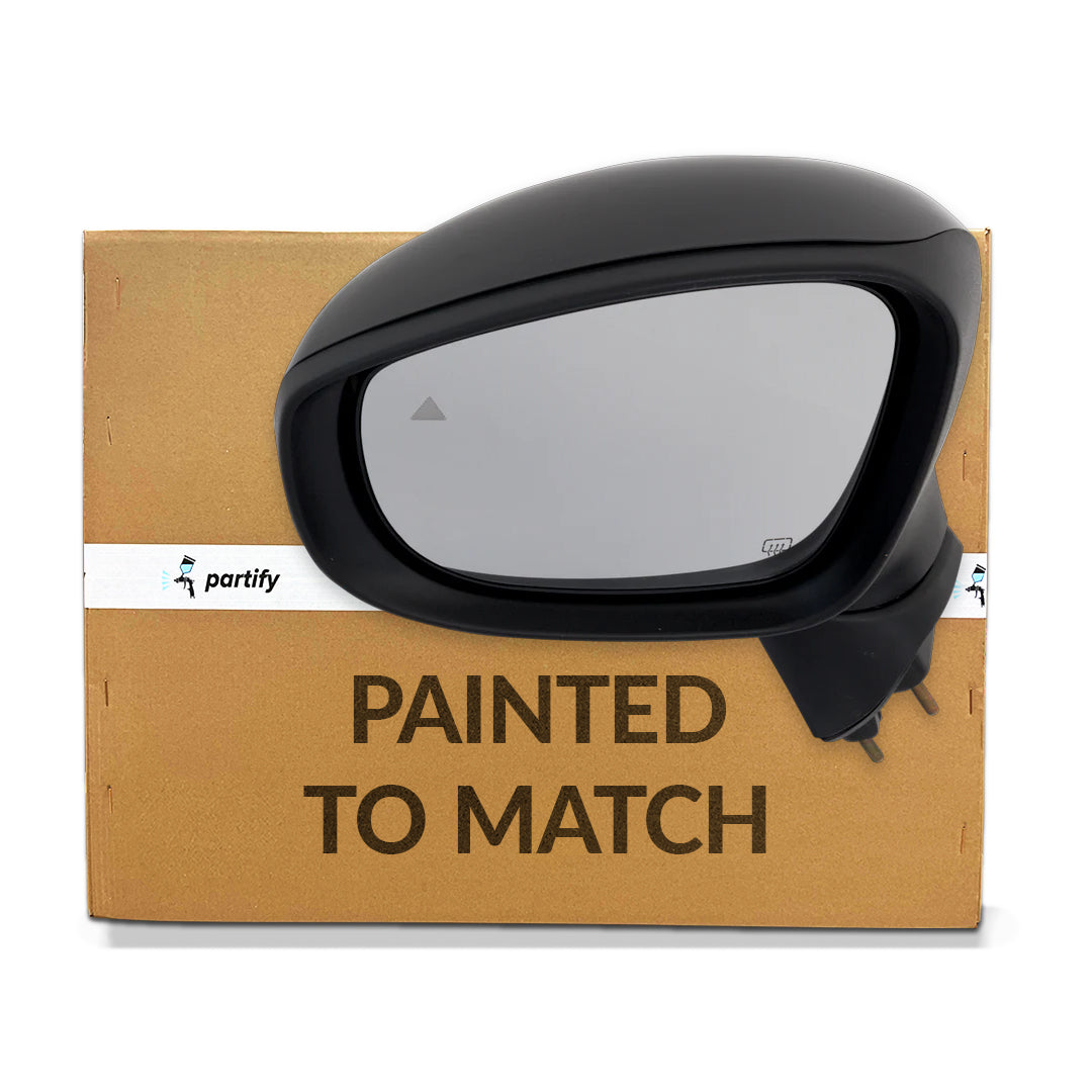 CHRYSLER PACIFICA DOOR MIRROR LEFT (Driver Side) (Driver Side) PWR/HTD/M-FOLD (W/BSD)(WO/SVC)(CODE GTL)(BLACK BASE)(PTM) OEM#6WY97AXRAA 2020 PL#CH1320517