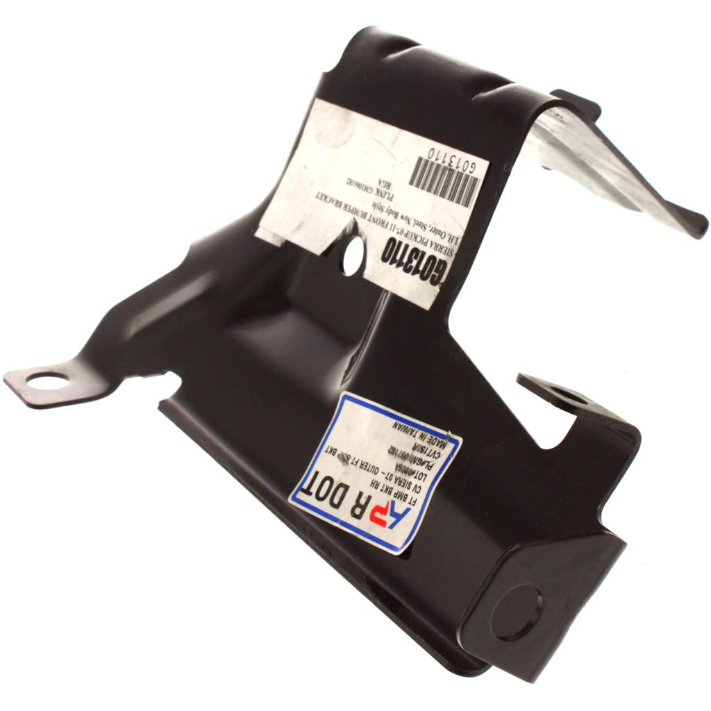 GM TRUCKS & VANS SIERRA/PU 1500 HYBRID (GMC) FRONT BUMPER BRACKET OUTER LEFT (Driver Side) **CAPA** OEM#15901538 2009-2013 PL#GM1066182C