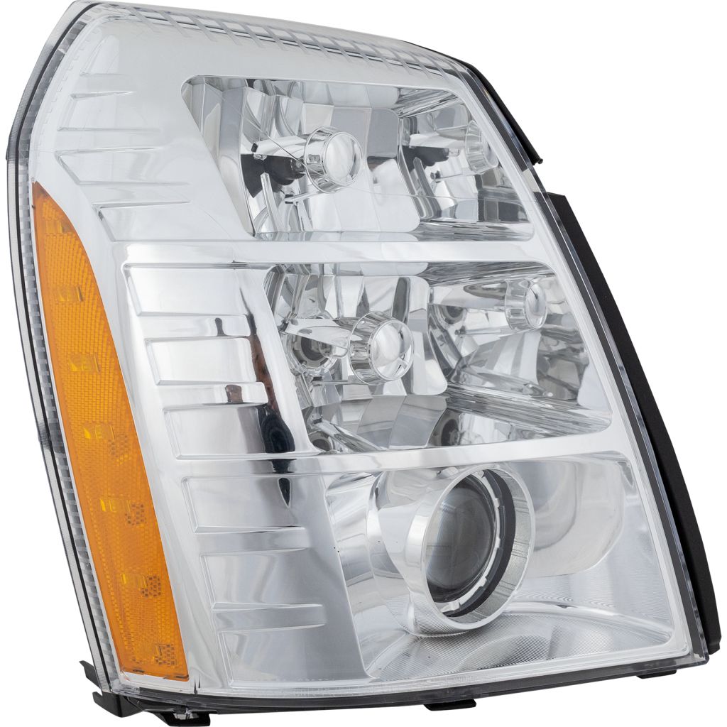 CADILLAC ESCALADE HYBRID HEAD LAMP ASSEMBLY RIGHT (Passenger Side) (HID)(1ST DESIGN) OEM#25897649 2009 PL#GM2503291