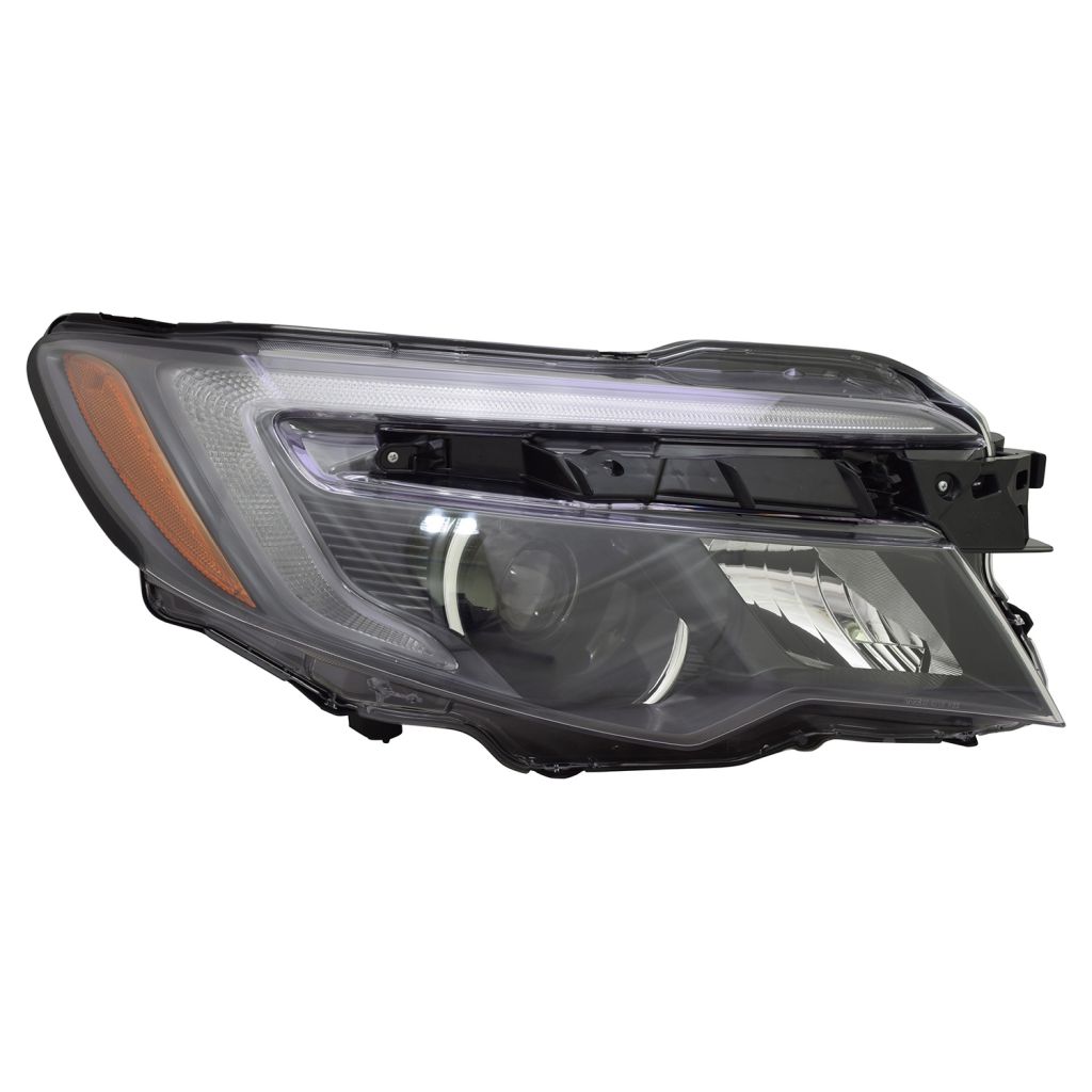 HONDA RIDGELINE HEAD LAMP ASSEMBLY RIGHT (Passenger Side) (HALOGEN)(W/LED DAYTINE RUNNING LAMP) **CAPA** OEM#33100TG7A12 2017-2020 PL#HO2503167C