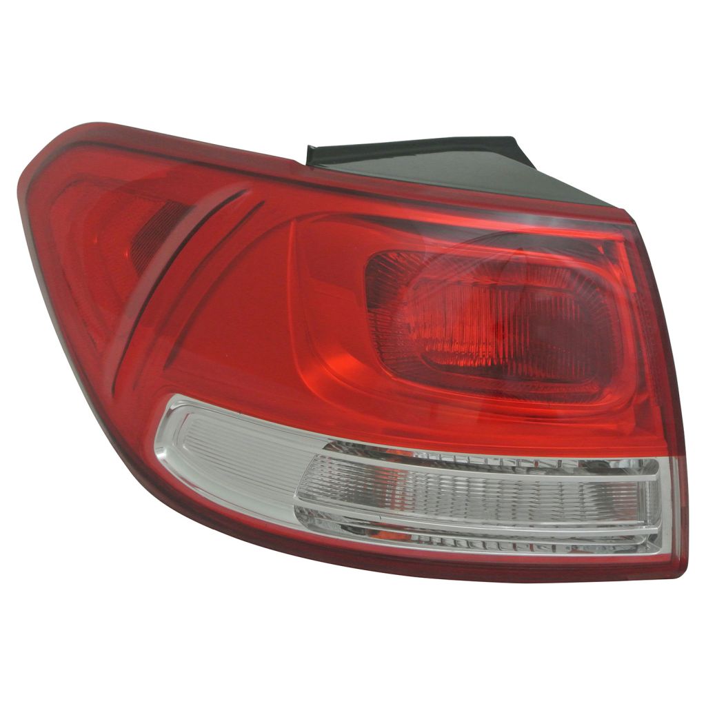 KIA SORENTO TAIL LAMP ASSY LEFT (Driver Side) (STD BULB)(L/LX/EX) OEM#92401C6000 2016-2018 PL#KI2804119