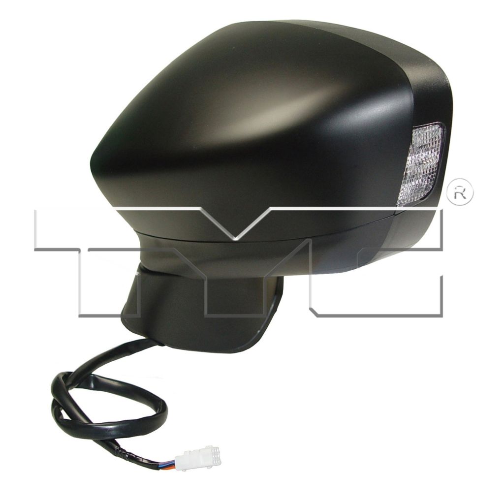 MAZDA MAZDA6 DOOR MIRROR LEFT (Driver Side) PWR/N-HTD/SIGNAL (WO/BLIND SPOT DETECT) OEM#GJR969181C-PFM 2014-2016 PL#MA1320177