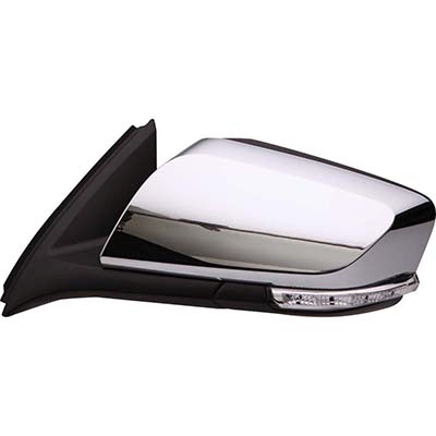 CHEVROLET IMPALA (NEW)(4pc T/L) DOOR MIRROR LEFT (Driver Side) PWR/HTD/SIGNAL/PUDDLE/MEMORY (WO/BSD OEM#22936937-PFM 2014-2017 PL#GM1320460