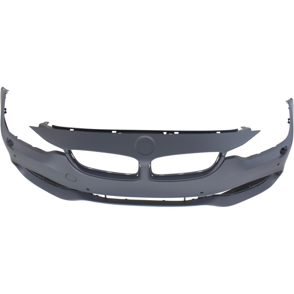BMW BMW 4 (4DOORS/GRAN COUPE) FRONT BUMPER COVER PRIMED (WO/M SPORT) W/ WASHER W/ PK SENSOR OEM#51117363283 2015-2017 PL#BM1000388