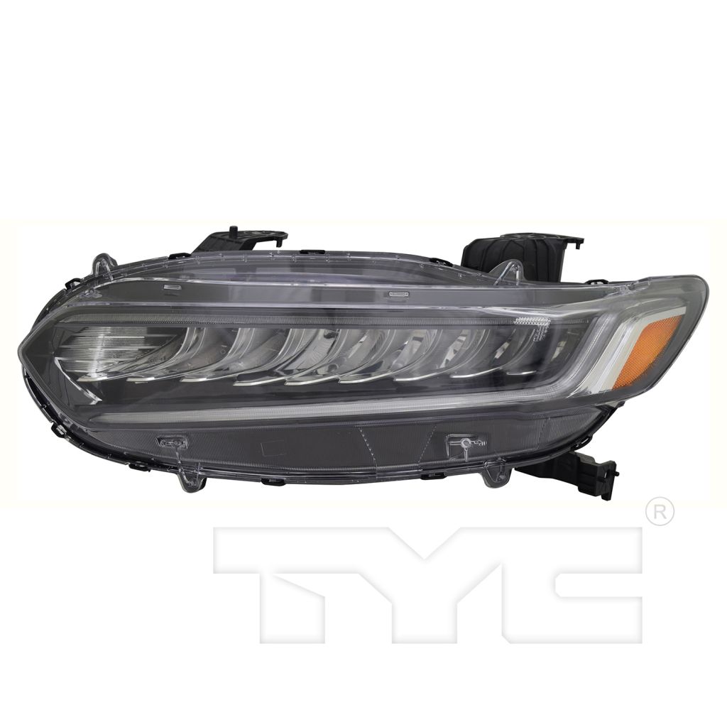 HONDA ACCORD SEDAN HEAD LAMP ASSY LEFT (Driver Side) (TOURING)(LED HIGH BEAM)**CAPA** OEM#33150TVAA11 2018-2020 PL#HO2502188C