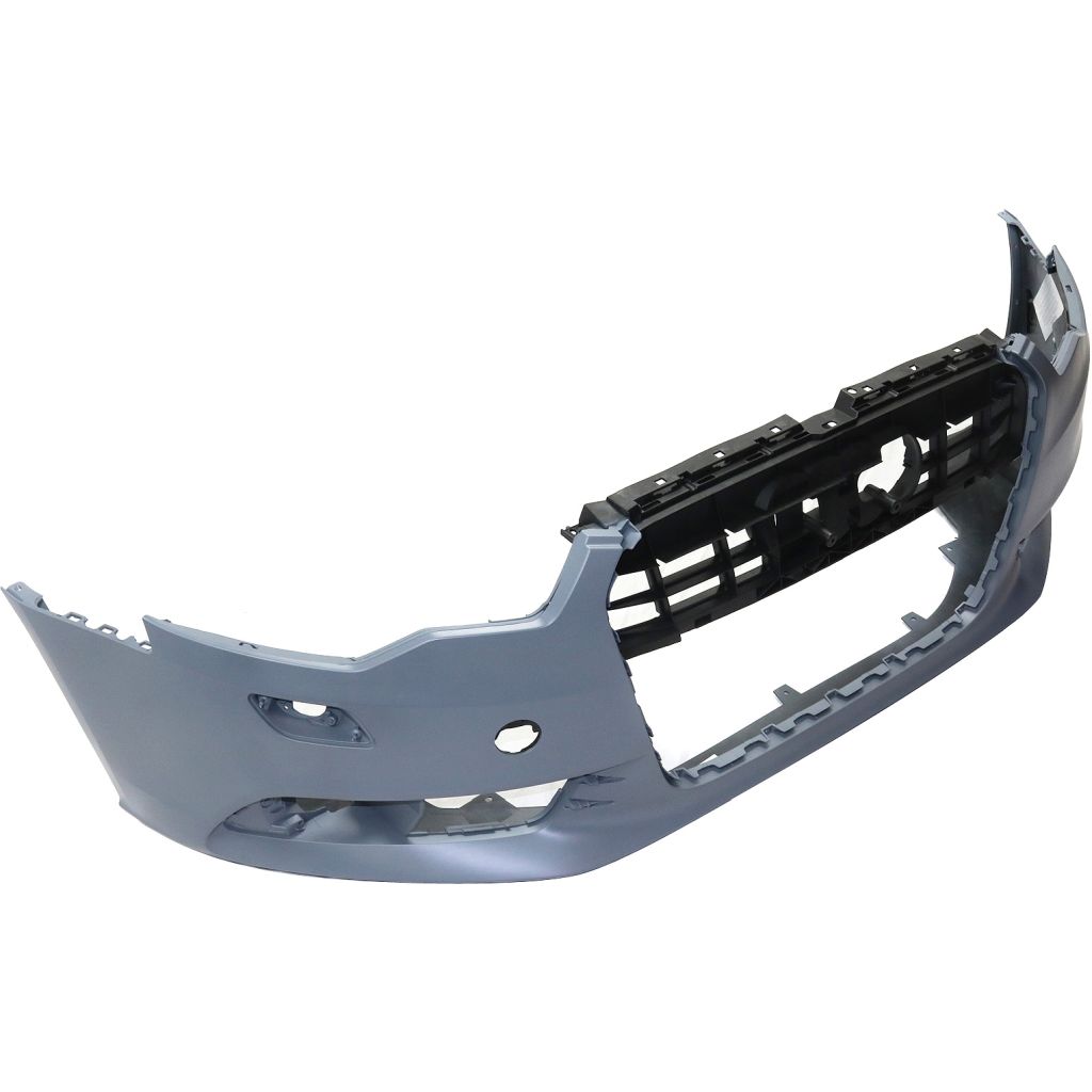 AUDI A6 SEDAN FRONT BUMPER COVER PRIMED (WO/SENSOR)(WO/S-LINE) **CAPA** OEM#4G0807065GRU 2012-2015 PL#AU1000207C