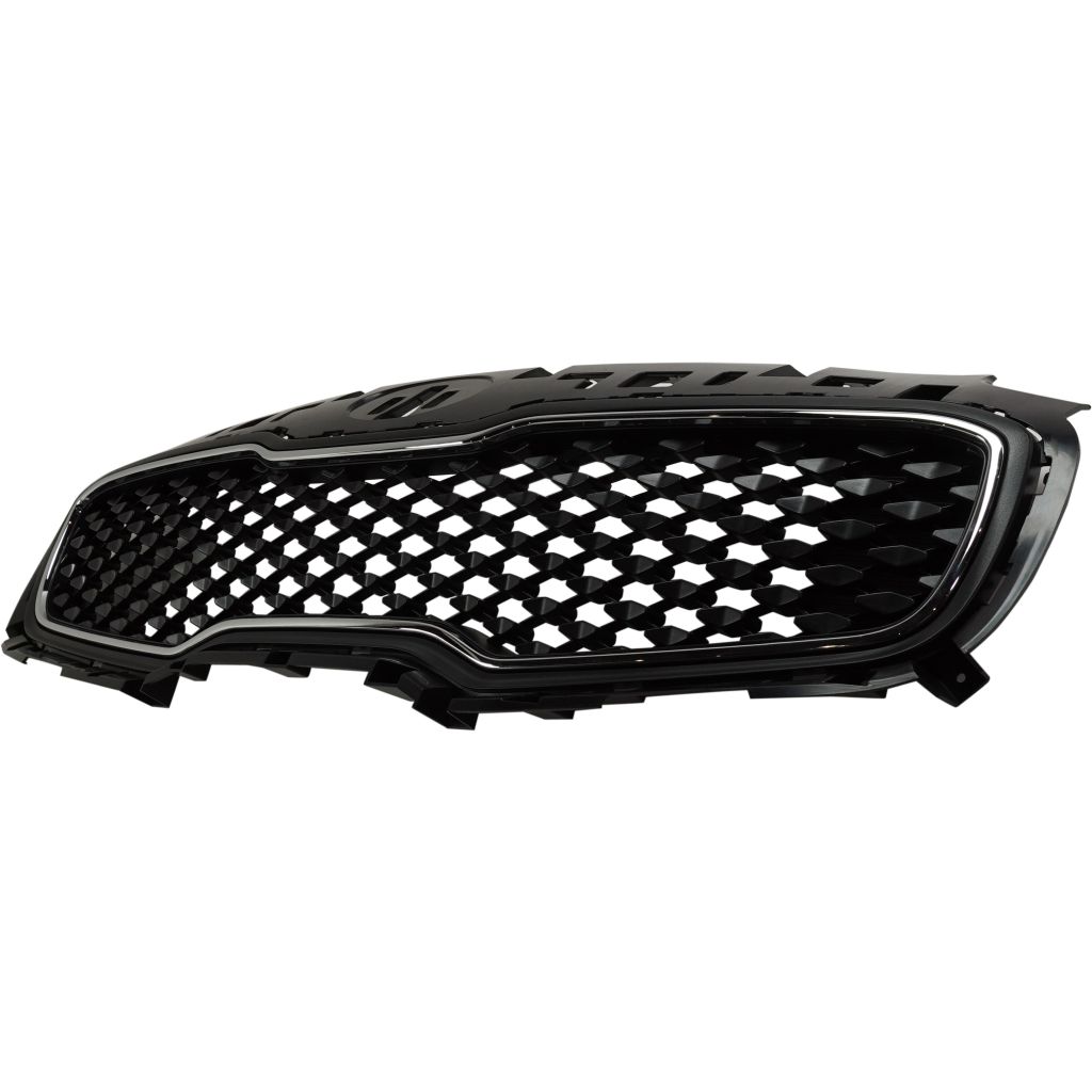 KIA SPORTAGE GRILLE ASSEMBLY MAT-BLK (W/CHR FRAME)(FWD)**CAPA** OEM#86350D9000 2017-2019 PL#KI1200194C