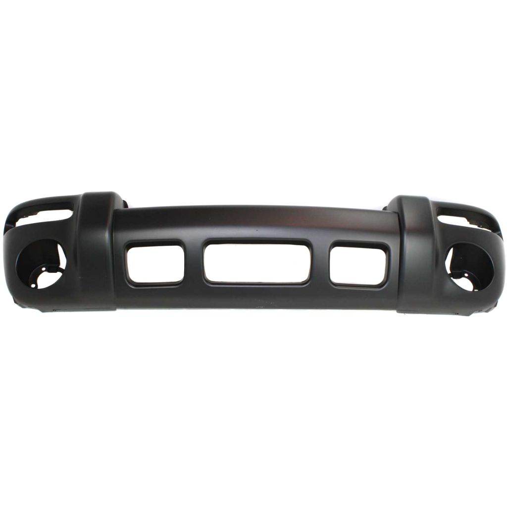JEEPVEHICLE LIBERTY FRONT BUMPER COVER PRIMED (LTD/SPORT)(Exc Renegade) **CAPA** OEM#5066606AC 2002-2004 PL#CH1000334C