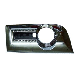 GM TRUCKS & VANS TERRAIN /TERRAIN DENALI (GMC) FOG LAMP BEZEL LEFT (Driver Side) CHROME (EXC DENALI) OEM#25818477 2010-2015 PL#GM1038123