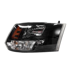 DODGE TRUCKS & VANS DODGE/PU (R1500)( CLASSIC) HEAD LAMP UNIT RIGHT (Passenger Side) (HALOGEN)(STD TYPE)(BLACK BEZEL)**CAPA** OEM#68270496AE 2015-2022 PL#CH2519149C
