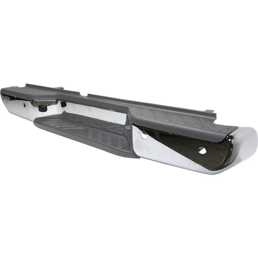 NISSAN(DATSUN) FRONTIER STEP BUMPER ASSEMBLY CHROME (W/ SENSOR HOLES) OEM#850109BF0B 2013-2021 PL#NI1103127