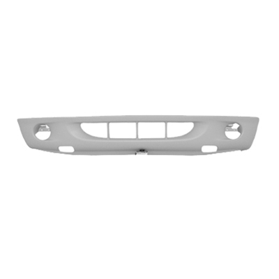 DODGE TRUCKS & VANS DAKOTA/PU FRONT BUMPER COVER LOWER TEXTURED GRAY (2PCS BMP) (W/ FOG) OEM#55076531AC 2001-2004 PL#CH1000348