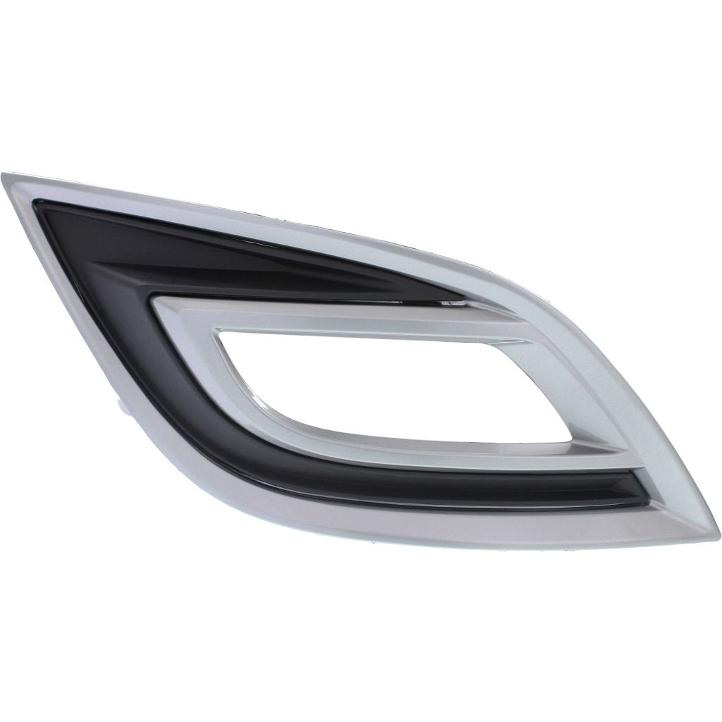 MAZDA CX-9 FOG LAMP COVER RIGHT (Passenger Side) (W/FOG) SIL/BLK OEM#TE7050C10B 2010-2012 PL#MA1039118
