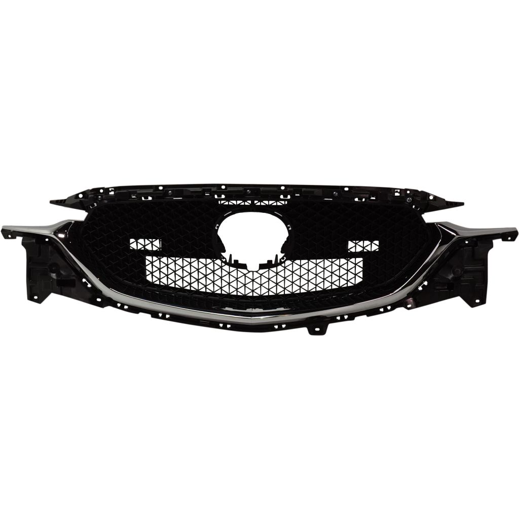 MAZDA CX-5 GRILLE ASSY CHROME/BLACK WO/EMBLEM BASE **CAPA** OEM#KB8D50710J 2017-2021 PL#MA1200215C