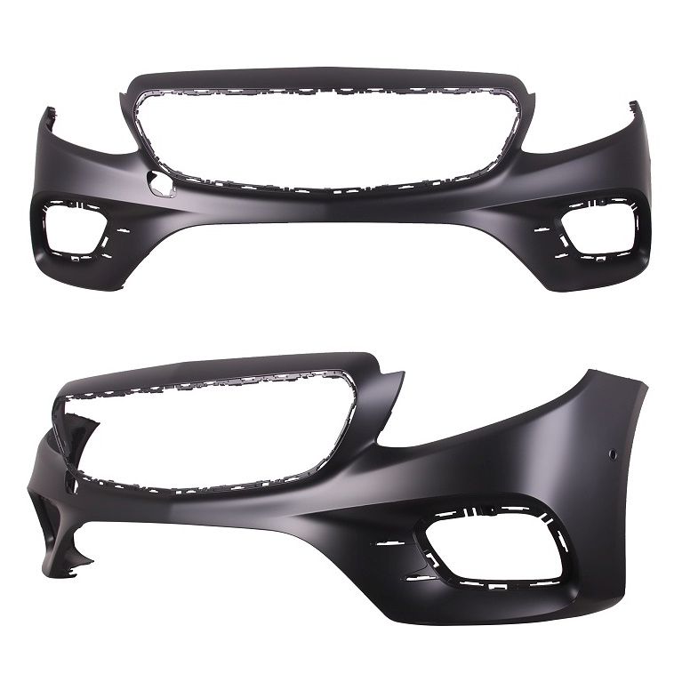 MERCEDES-BENZ E-CLASS WAGON (213) FRONT BUMPER COVER PRIMED (E400)(WO/LUXURY)(W/ACTIVE PARK ASSIST) OEM#21388527009999 2017-2020 PL#MB1000533