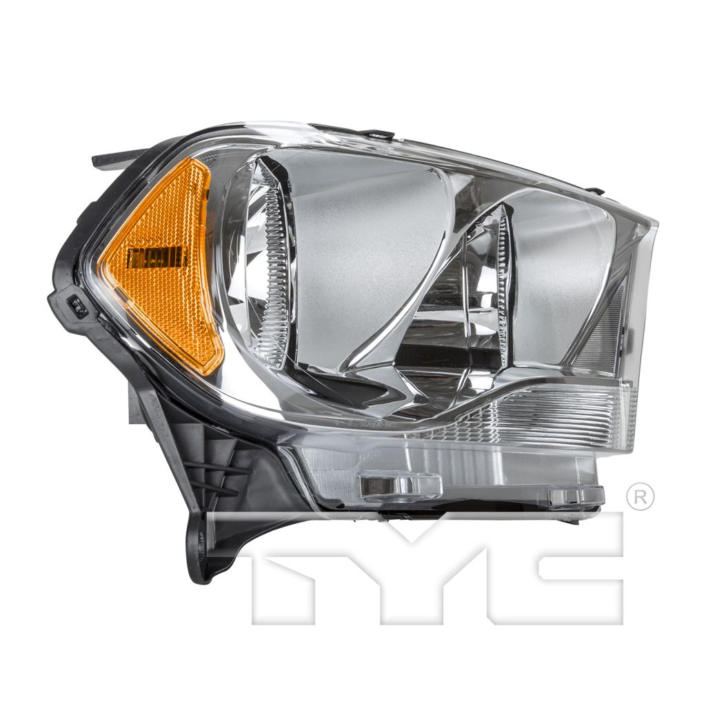 DODGE TRUCKS & VANS DURANGO HEAD LAMP ASSEMBLY RIGHT (Passenger Side) (HALOGEN)(CHR BEZEL) OEM#55079366AC 2011-2013 PL#CH2503228