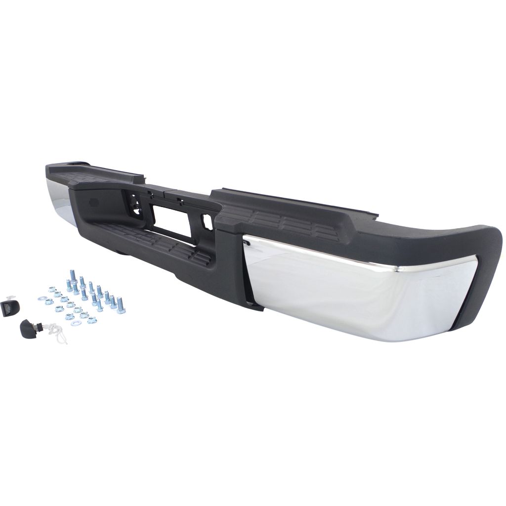 GM TRUCKS & VANS SIERRA/PU 2500/3500 (GMC) STEP BUMPER ASSEMBLY CHR(W/DUAL WHEEL) (W/O SENSOR) OEM#20899363-PFM 2007-2010 PL#GM1103153