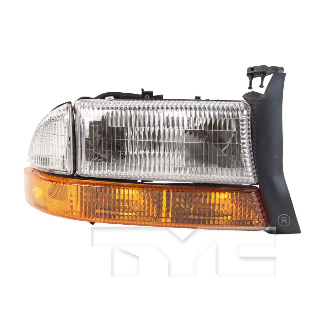 DODGE TRUCKS & VANS DURANGO HEAD/LAMP ASSEMBLY RIGHT (Passenger Side) (From:8-18-97)(W/P/L & C/L)(W/BKT) OEM#55055110AI 1998-2003 PL#CH2503122