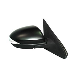 MAZDA MAZDA3 DOOR MIRROR RIGHT (Passenger Side) POWER/HEATED (W/SIGNAL)(WO/BLIND DET) OEM#BBM66912ZN-PFM 2010-2013 PL#MA1321159