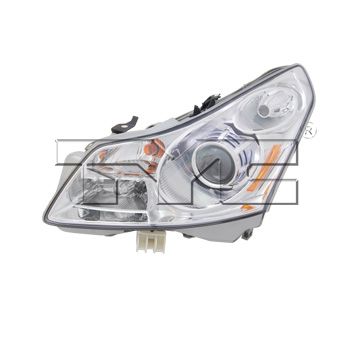 INFINITI G35 SEDAN HEAD LAMP ASSY LEFT (Driver Side) W/O TECH PKG OEM#26060JK60C 2007-2008 PL#IN2502137