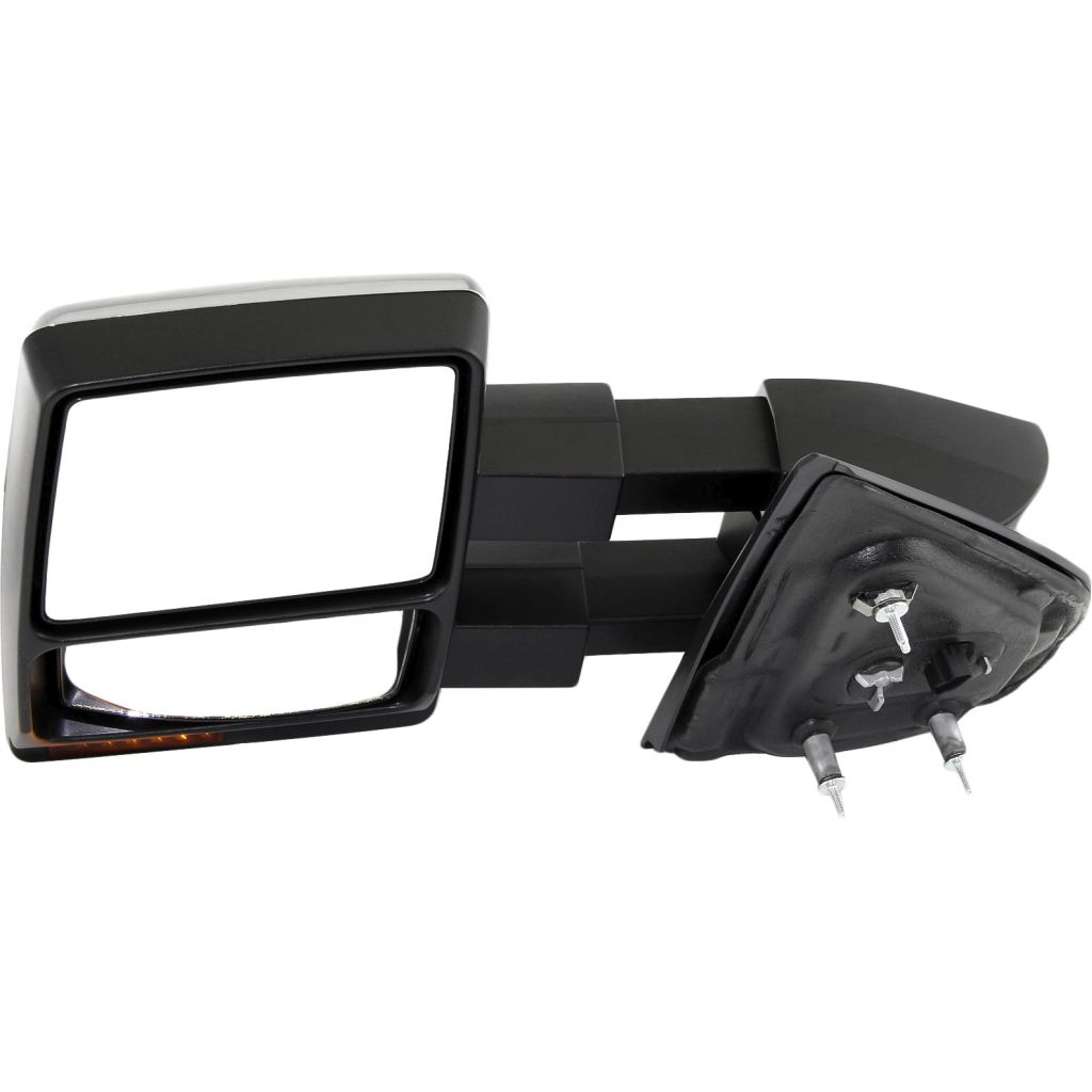 FORD TRUCKS & VANS FORD/PU (F150)(EXC SVT RAPTOR) DOOR MIRROR LEFT (Driver Side) PWR/HTD/SIGNAL/PUDDLE/MEMORY/M-FOLD (CHR)(DUAL ARM) OEM#9L3Z17683EC 2009-2014 PL#FO1320388
