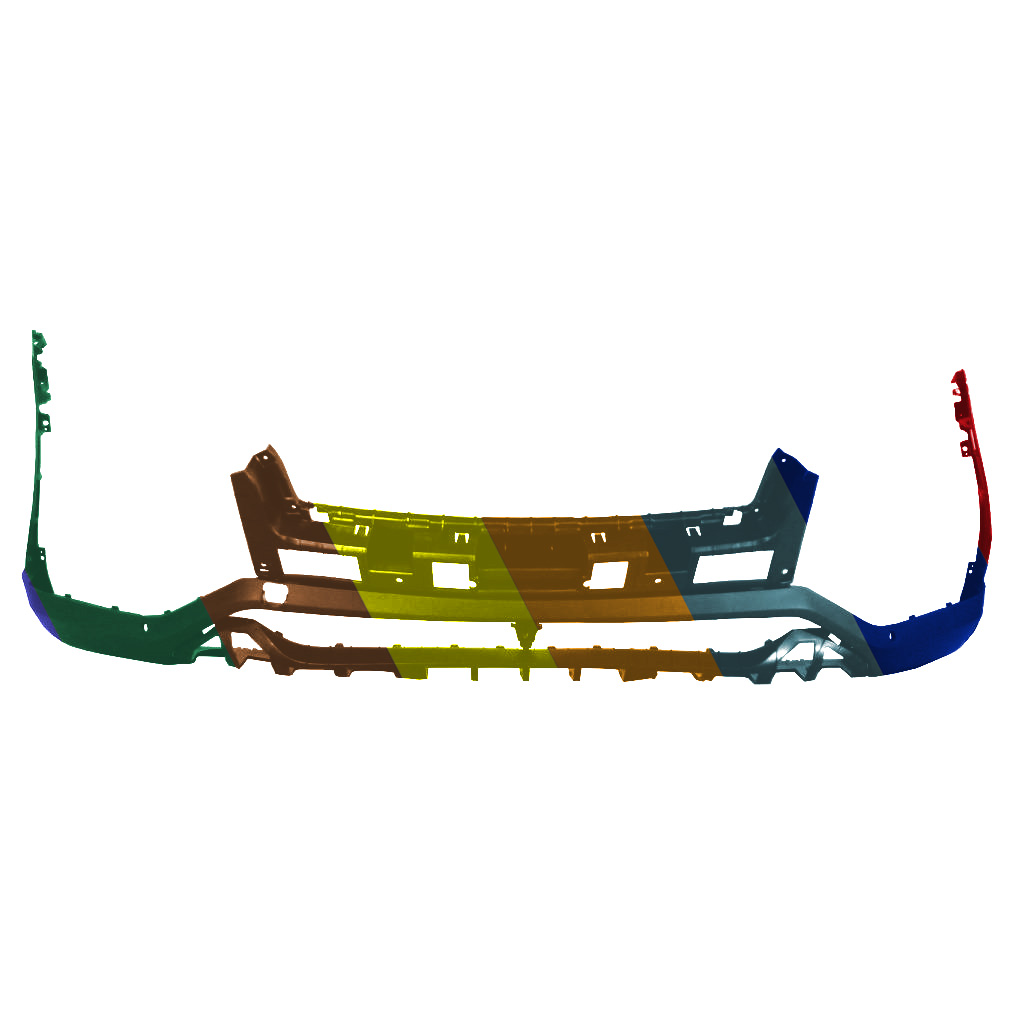 HYUNDAI PALISADE FRONT BUMPER LOWER COVER PRIMED (W/SENSOR)(LIMITED) OEM#86550S8110 2020-2022 PL#HY1015116