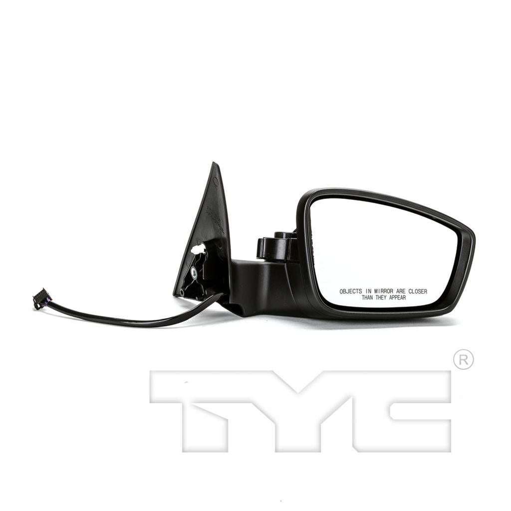 VOLKSWAGEN BEETLE DOOR MIRROR RIGHT (Passenger Side) POWER/HEATED (WO/SIGNAL) (TXT CVR)(CONVEX) OEM#5C1857508P9B9-PFM 2012-2013 PL#VW1321148