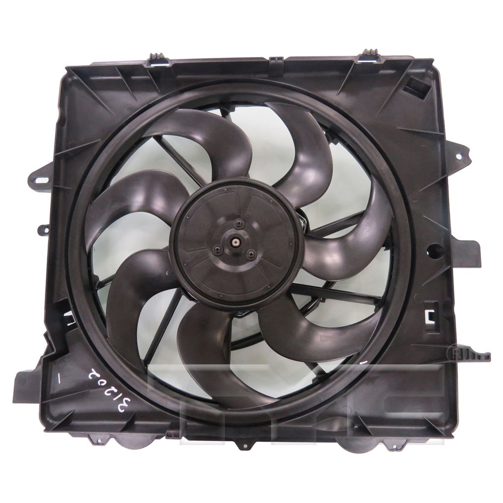 CADILLAC CTS/CTS-V COUPE RADIATOR & A/C FAN ASSEMBLY (W/ RESISTER)(CTS) (SINGLE FAN) OEM#20914377-PFM 2011-2015 PL#GM3115253