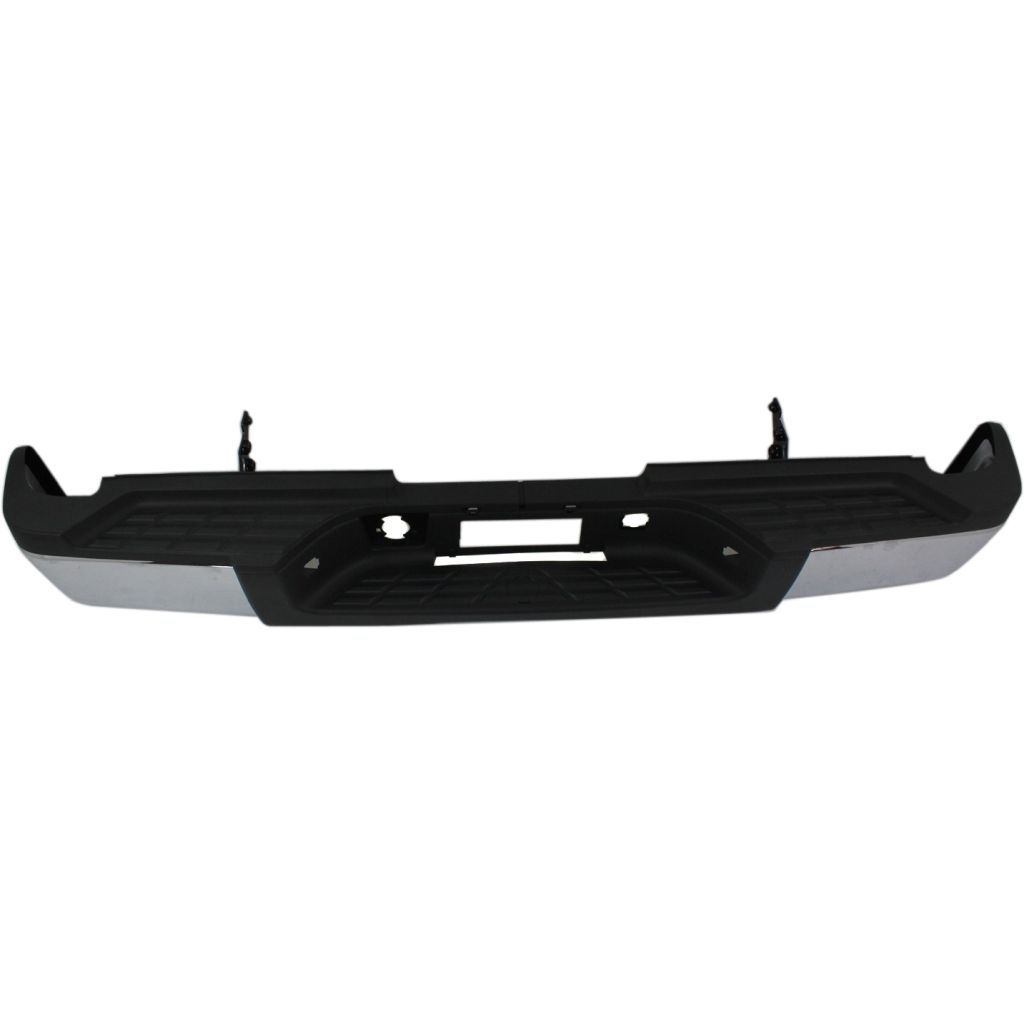 GM TRUCKS & VANS SILVERADO/PU 2500/3500 (CHEVY) STEP BUMPER ASSEMBLY CHROME (DUAL REAR WHEEL) (WO/SENSOR) OEM#22792255 2011-2014 PL#GM1103166