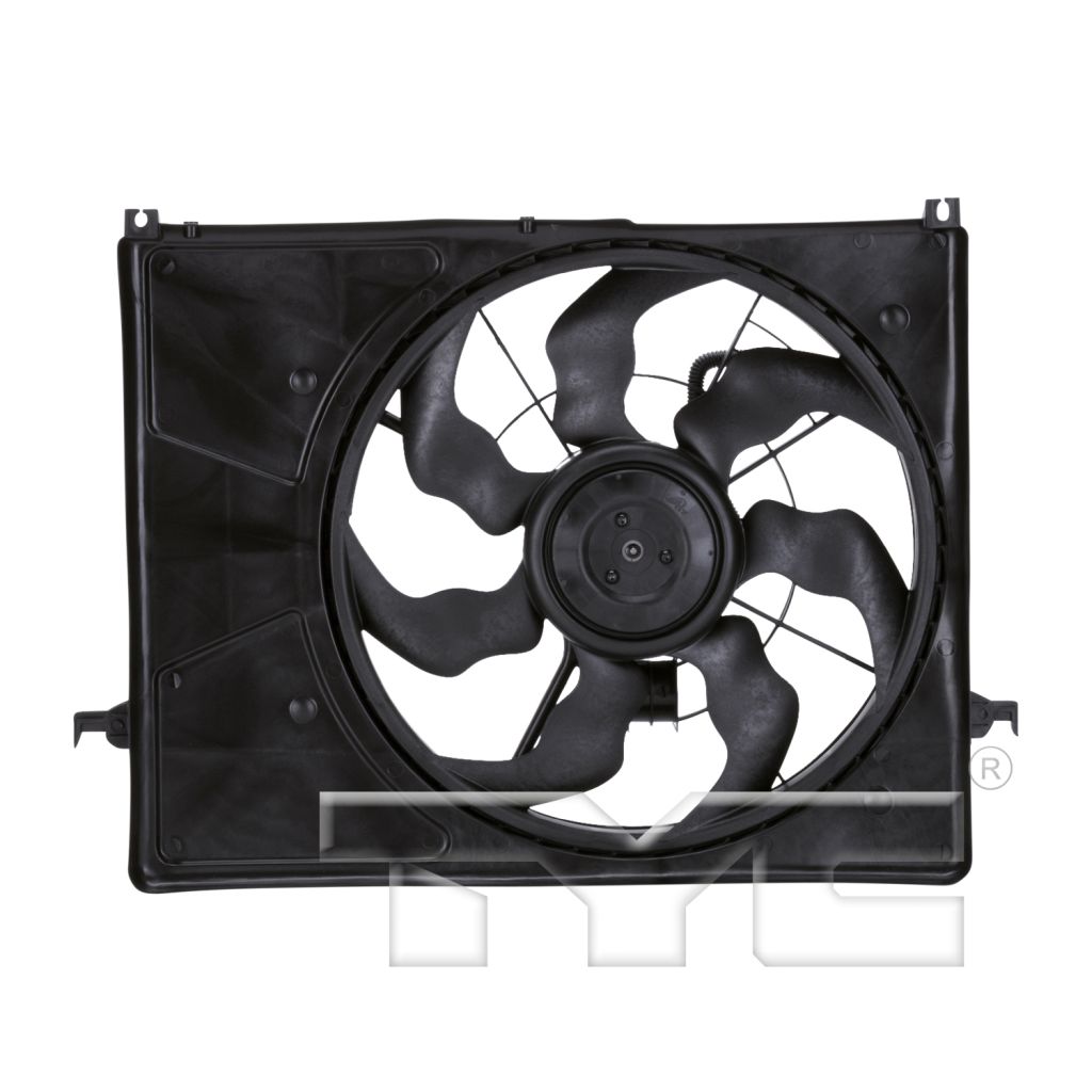HYUNDAI SONATA RADIATOR & A/C FAN ASSEMBLY (3.3L)(SINGLE FAN) OEM#253803K280 2006-2008 PL#HY3117101