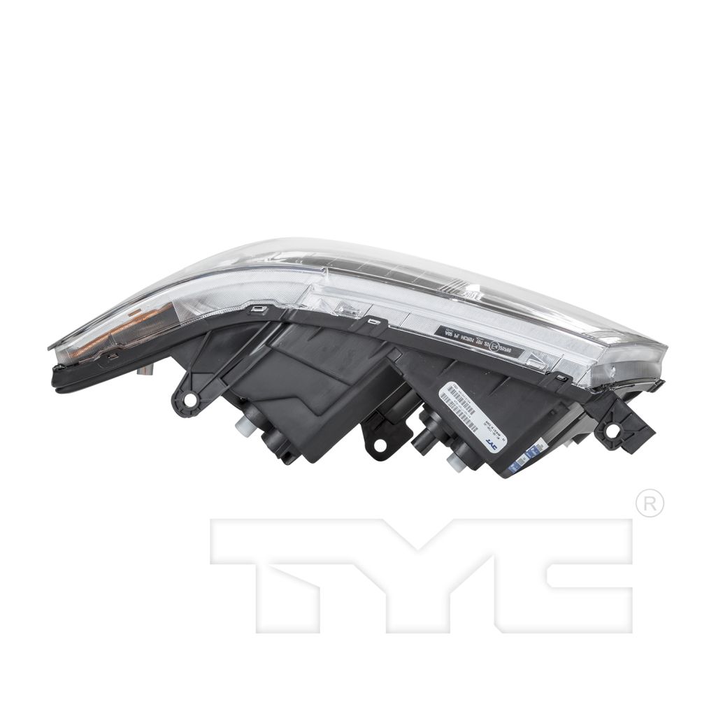 DODGE JOURNEY HEAD LAMP ASSEMBLY LEFT (Driver Side) (CHROME BEZEL) **CAPA** OEM#5116289AC (P) 2009-2020 PL#CH2502222C