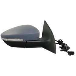 VOLKSWAGEN CC DOOR MIRROR RIGHT (Passenger Side) PWR/HTD/SIGNAL/PUDDLE/M-FOLD (WO/MEMORY) OEM#3C8857508BA9B9-PFM 2009-2012 PL#VW1321139