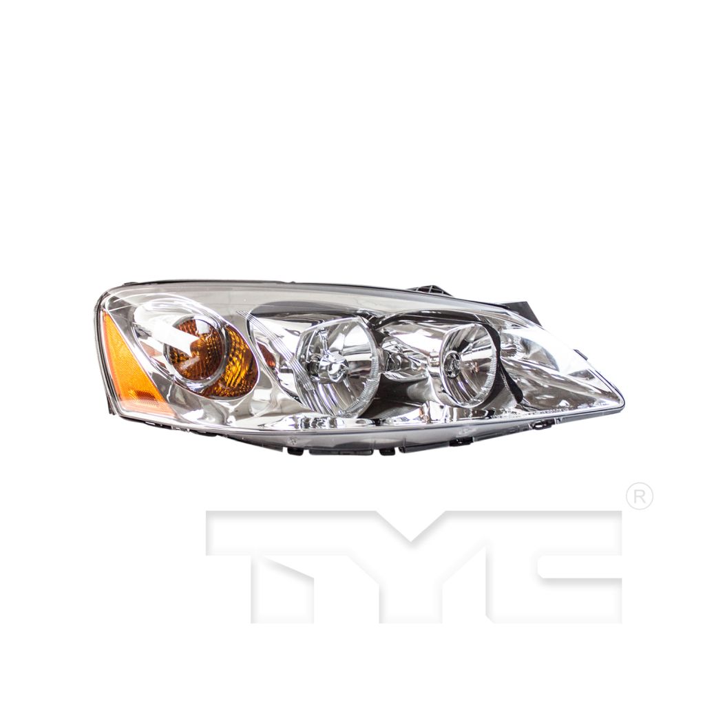 PONTIAC G6 HEAD LAMP ASSEMBLY RIGHT (Passenger Side) (EXC GXP)(YELLOW SIGNAL)**CAPA** OEM#20821144 2005-2009 PL#GM2503255C