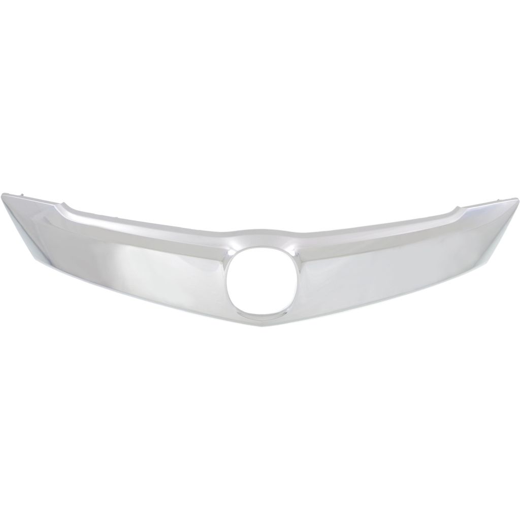ACURA TLX GRILLE MOLDING UPPER SATIN-NICKEL (WO/ADAPTIVE CRUISE) OEM#75125TZ3A01 2015-2017 PL#AC1210118