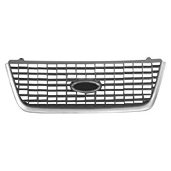 FORD TRUCKS & VANS EXPEDITION GRILLE CHROME/SLV (Eddie Bauer) OEM#2L1Z8200BAA 2003-2006 PL#FO1200400