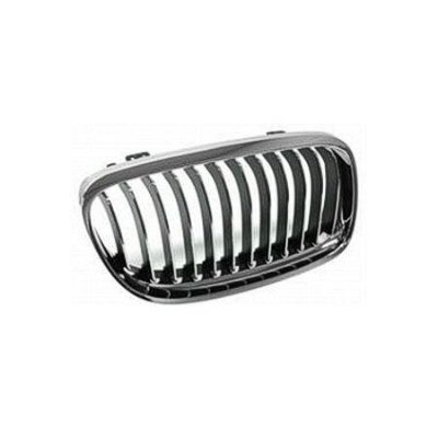 BMW BMW 3 (SEDAN) GRILLE RIGHT (Passenger Side) CHROME FRAME & CHR/BLK INNER OEM#51137201970 2009-2011 PL#BM1200193