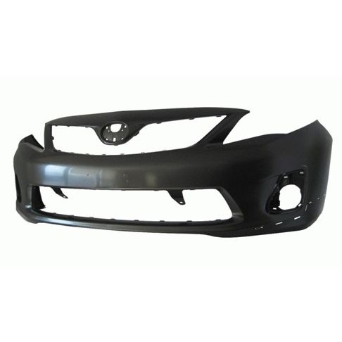 TOYOTA COROLLA/SEDAN FRONT BUMPER COVER PRIMED (W/SPOILER) OEM#5211903902 2011-2013 PL#TO1000373