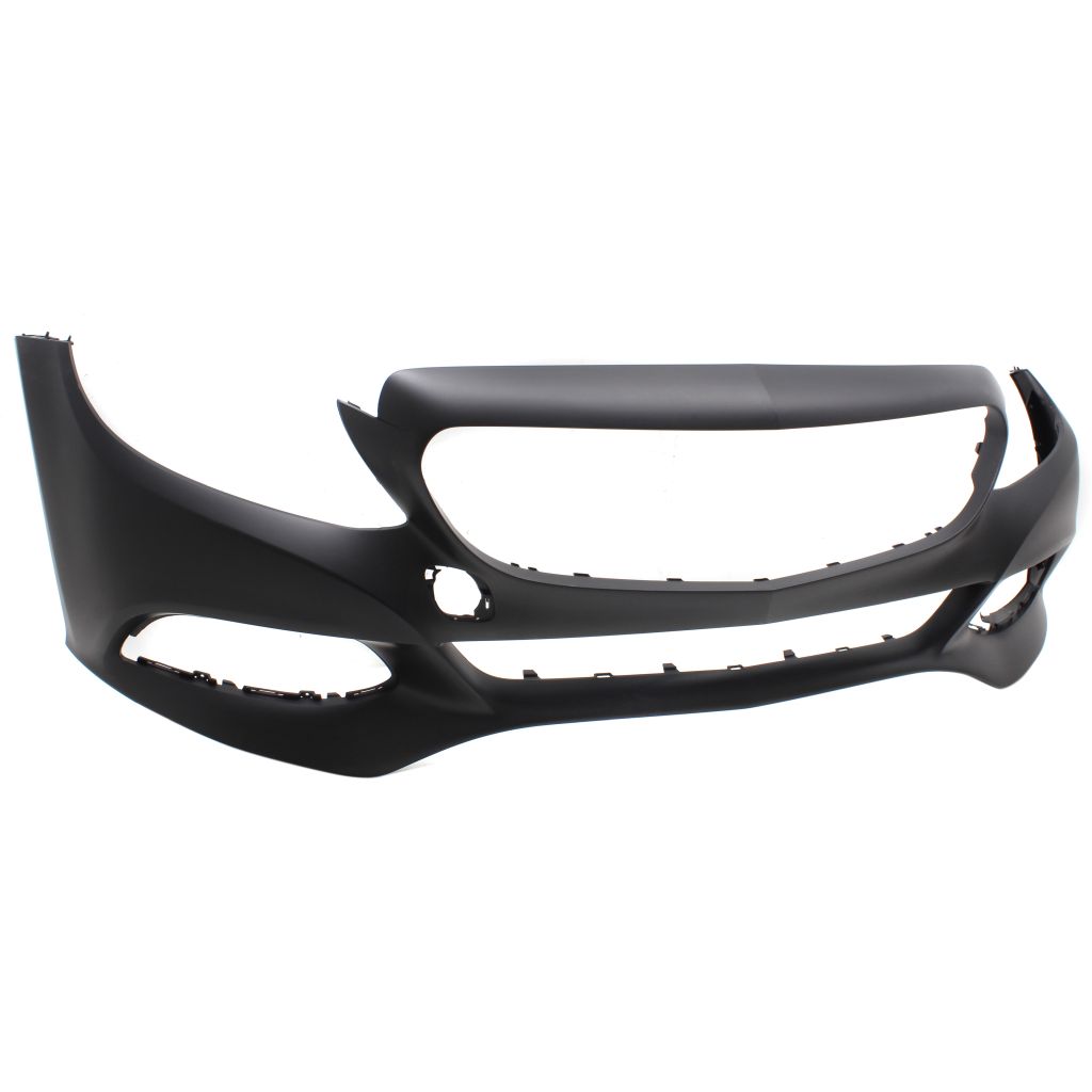 MERCEDES-BENZ C-CLASS CONV FRONT BUMPER COVER PRIMED (C300 WO/SPORT) WO/SENSOR W/O SURROUND VIEW**CAPA** OEM#20588001409999 2017-2018 PL#MB1000467C