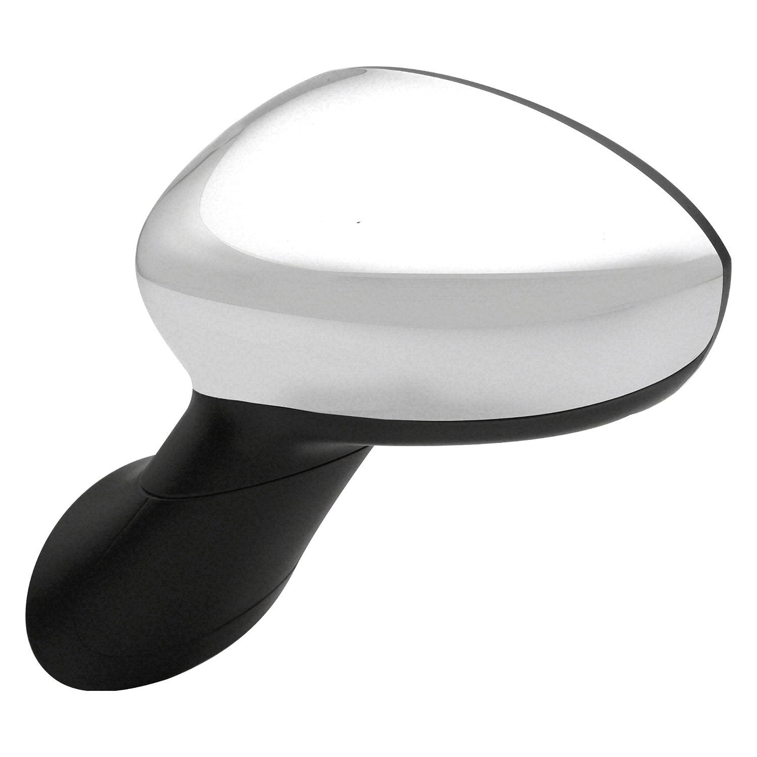 FIAT 500 2DOORS (FIAT) DOOR MIRROR LEFT (Driver Side) POWER/HEATED (W/SPOT GLASS)(CHR CVR) OEM#68087589AC-PFM 2012-2014 PL#FI1320101
