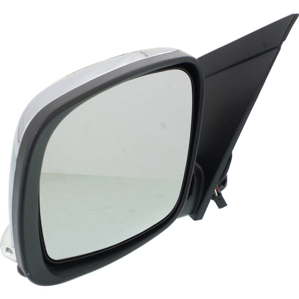 CHRYSLER TOWN & COUNTRY DOOR MIRROR LEFT (Driver Side) PWR/HTD/SIGNAL (WO/MEMORY(WO/AUTO DIM)(CHROME CVR) OEM#5113257AA 2008-2016 PL#CH1320382