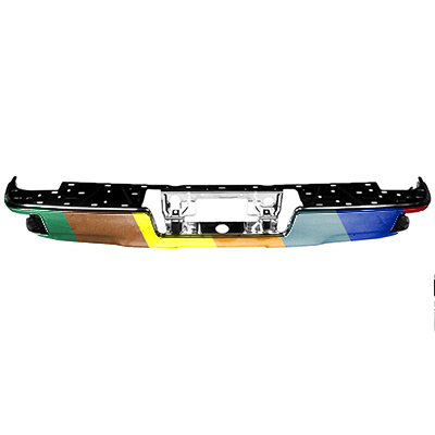 GM TRUCKS & VANS SIERRA/PU 1500 (19 OLD STYLE) STEP BMP FACE BAR CHROME W/CORNER STEP W/O SENSOR) OEM#23108142 2014-2019 PL#GM1102558