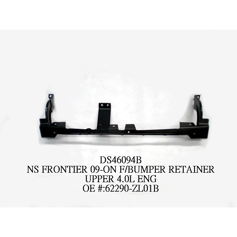 NISSAN(DATSUN) FRONTIER FRONT BUMPER RETAINER UPPER (STEEL BMP) **CAPA** OEM#62290ZL01B 2009-2021 PL#NI1031115C
