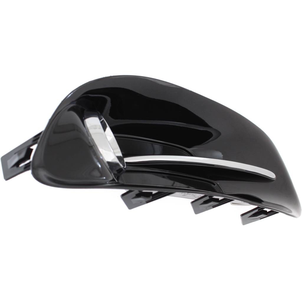 DODGE DART FOG LAMP COVER RIGHT (Passenger Side) BLACK W/CHR MOLDING (W/FOG) **CAPA** OEM#68163974AB 2013-2016 PL#CH1039140C