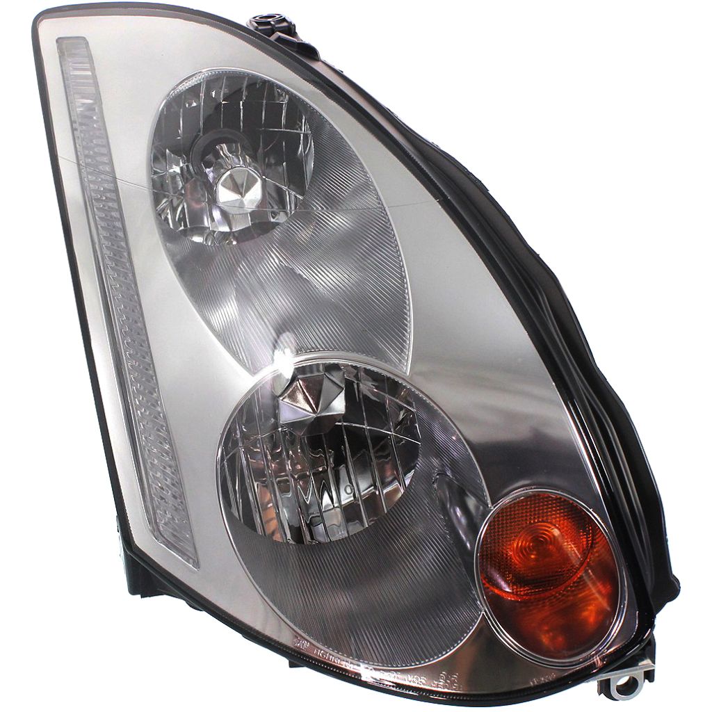 INFINITI G35 COUPE HEAD LAMP UNIT RIGHT (Passenger Side) (HID)(WO/ HID KIT) OEM#26025AM801 2003-2005 PL#IN2519101