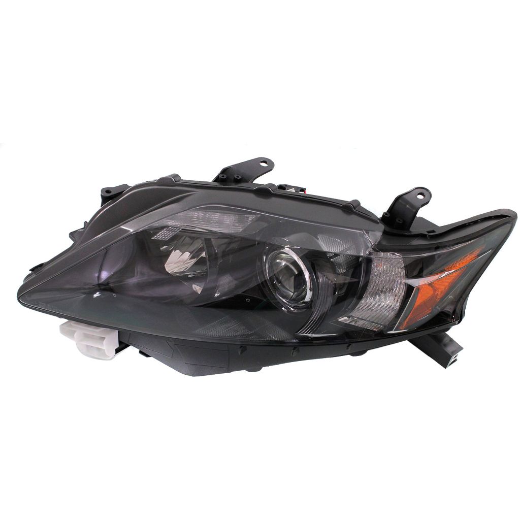 LEXUS RX 350 HEAD LAMP ASSEMBLY LEFT (Driver Side) (HALOGEN)(BLK BEZEL)(CANADA) OEM#811500E170 2012 PL#LX2502155
