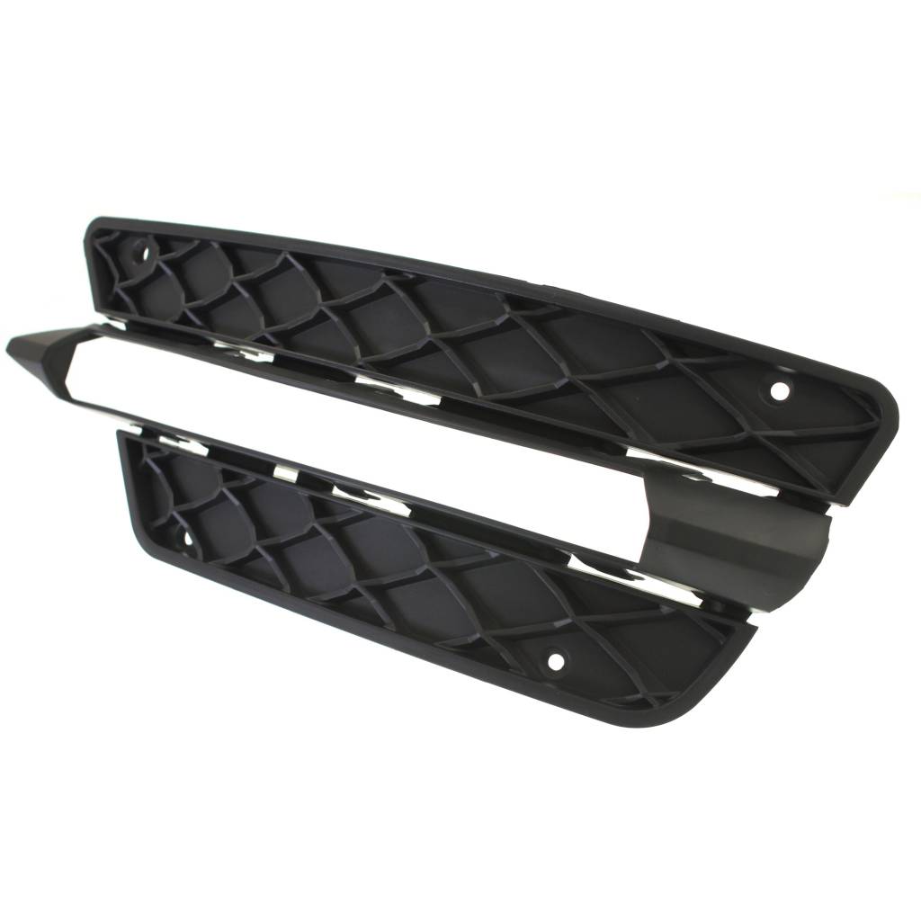 MERCEDES-BENZ C-CLASS SEDAN (204) FRONT BUMPER GRILLE BLACK RIGHT (Passenger Side) (SPORT)(EXC C63) OEM#2048851453 2012-2014 PL#MB1039126