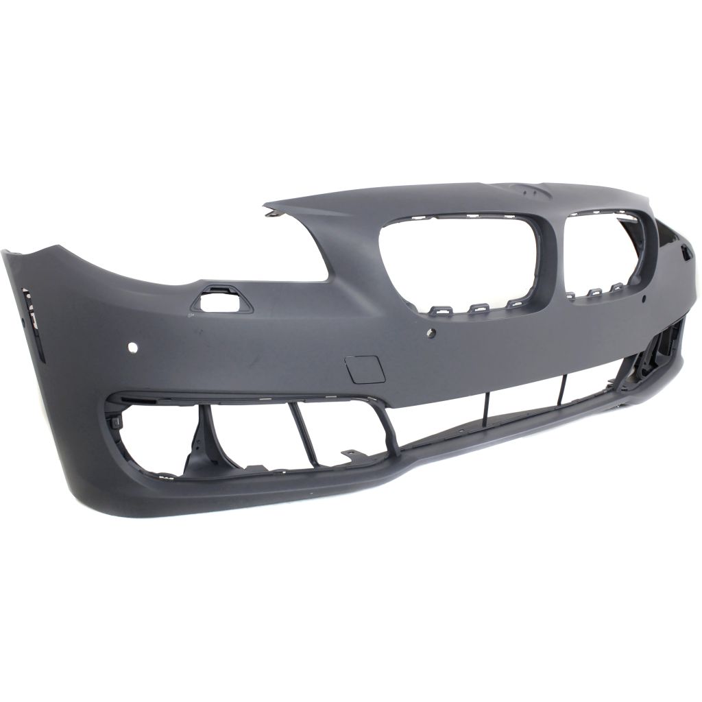 BMW BMW 5 SERIES HYBRID FRONT BUMPER COVER PRIMED (W/SENSOR)(W/SIDE CAMERA)( WO/M PKG) OEM#51117332681 2014-2016 PL#BM1000310