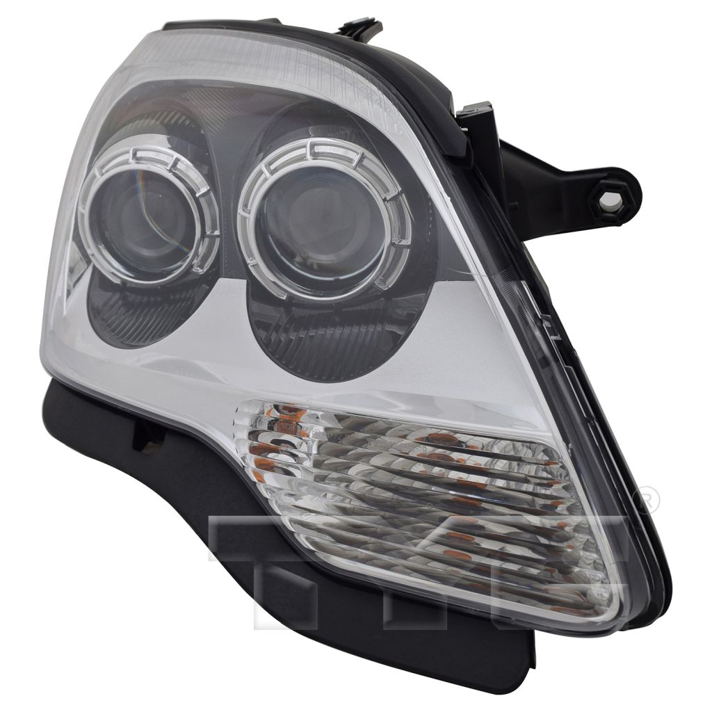 GM TRUCKS & VANS ACADIA / ACADIA LIMITED HEAD LAMP ASSEMBLY RIGHT (Passenger Side) (HALOGEN)(CLEAR PROJECTOR LENS) **CAPA** OEM#20912394 2008-2012 PL#GM2503358C
